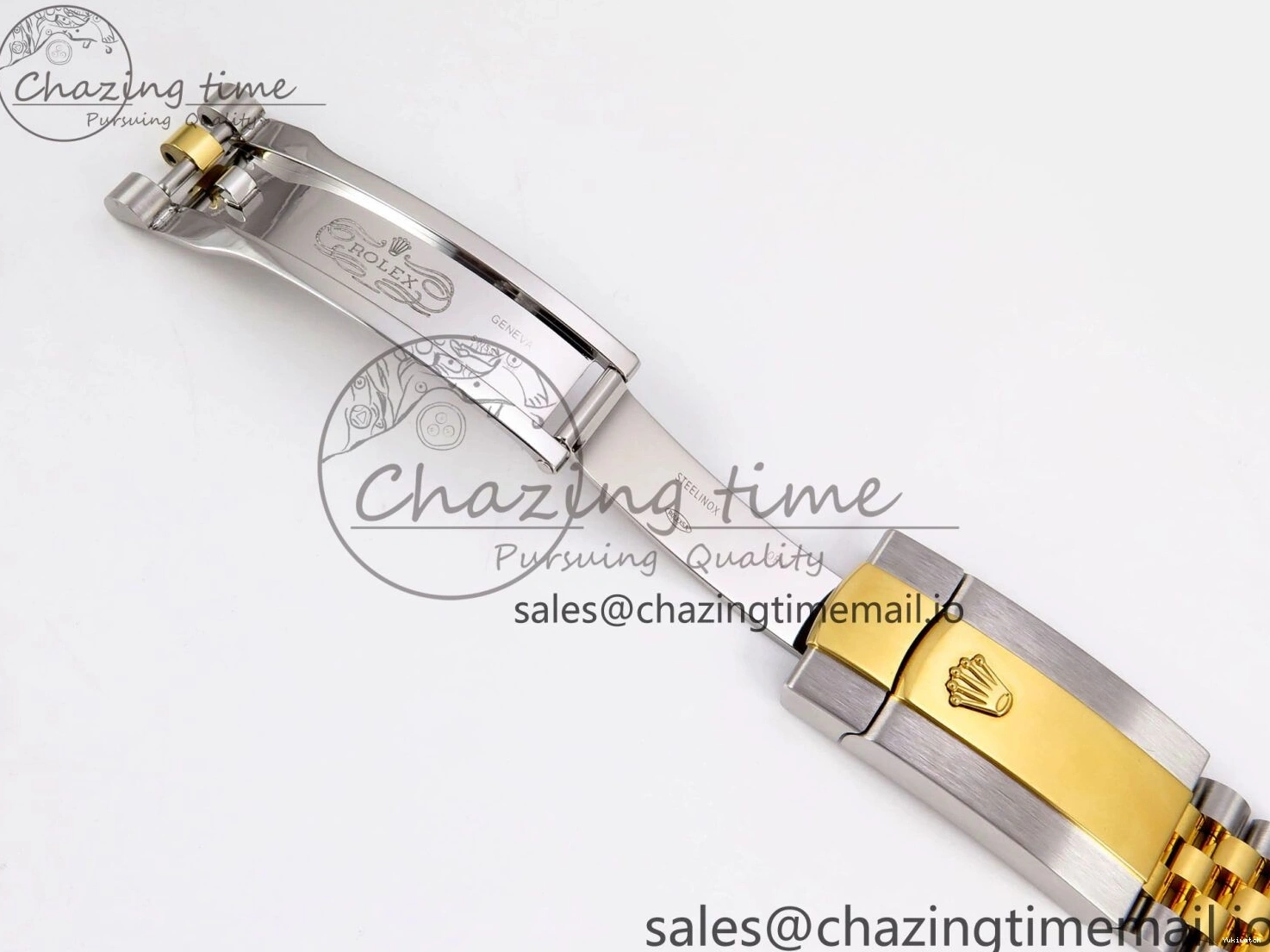904L Edition SS on SH3235 (Gain Best Dial ARF YG 1:1 Diamonds Bracelet Weight) YG Steel DateJust 41 Jubilee 0516